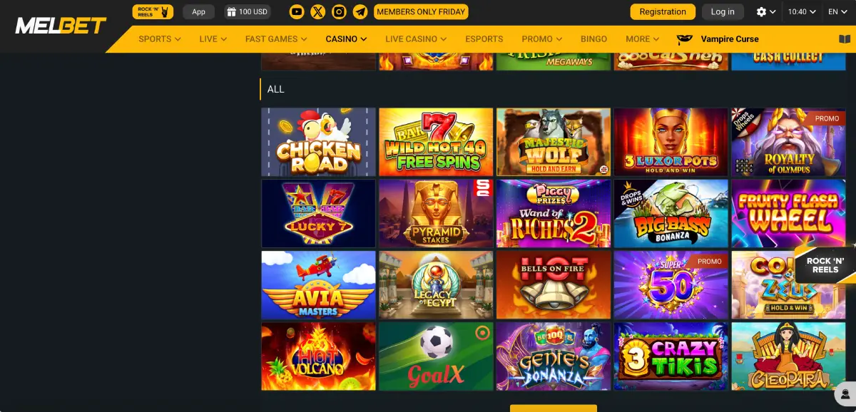 Collecting multipliers in Melbet Chicken Road