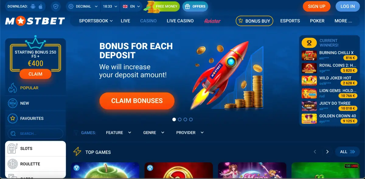 Chicken Road gameplay screen inside the Mostbet mobile app