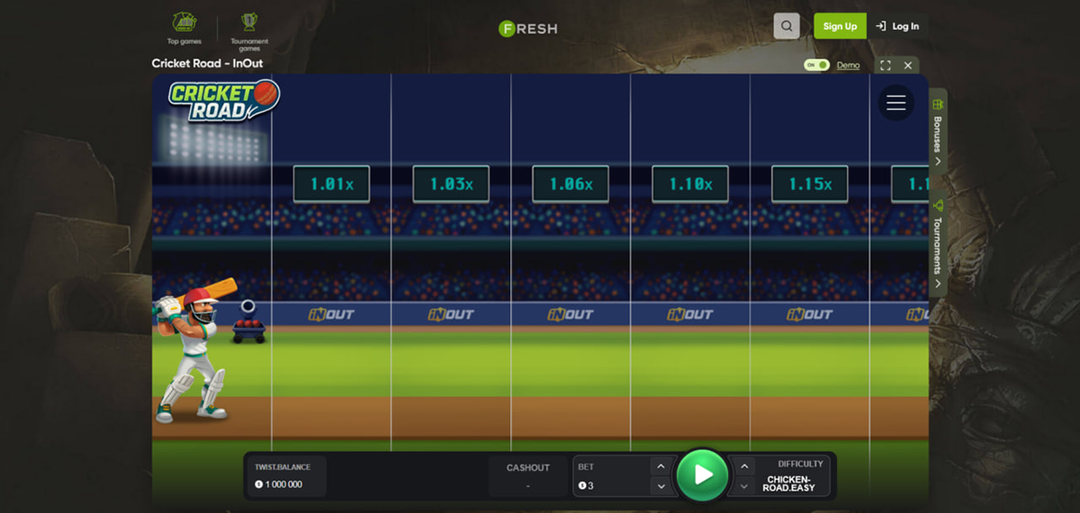 Cricket Road game overview and technical parameters by InOut Games Cricket Road game overview and technical parameters by InOut Games